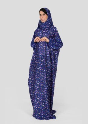 صورة شرشف صلاة نسائي مع طرحة